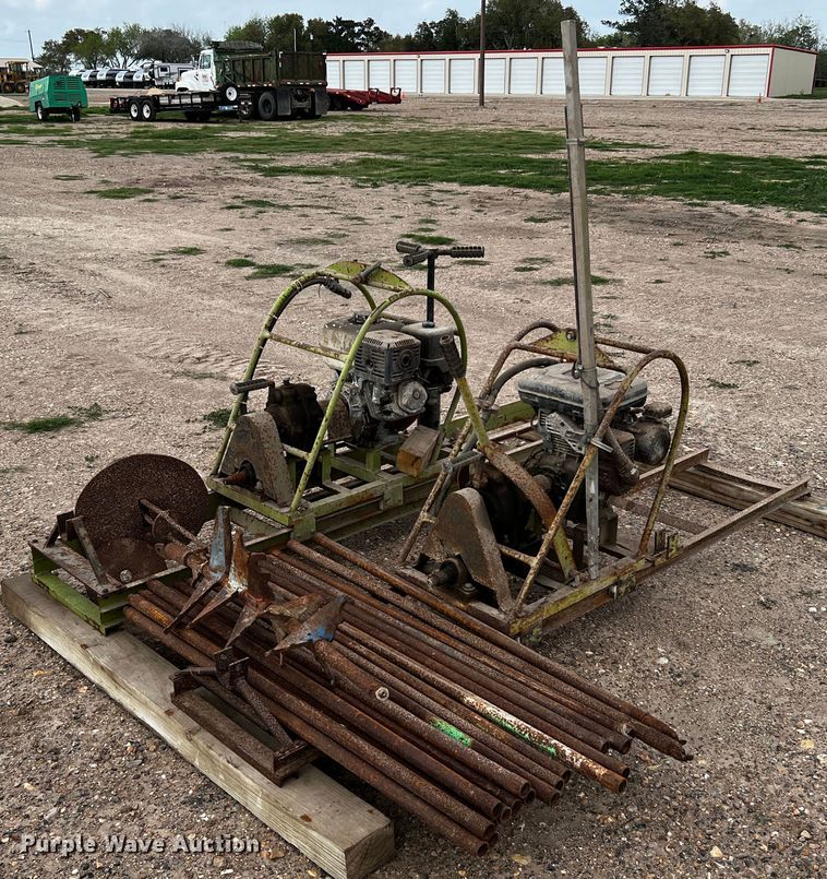 image for item MF9827 (2) Prairie Dog boring machines