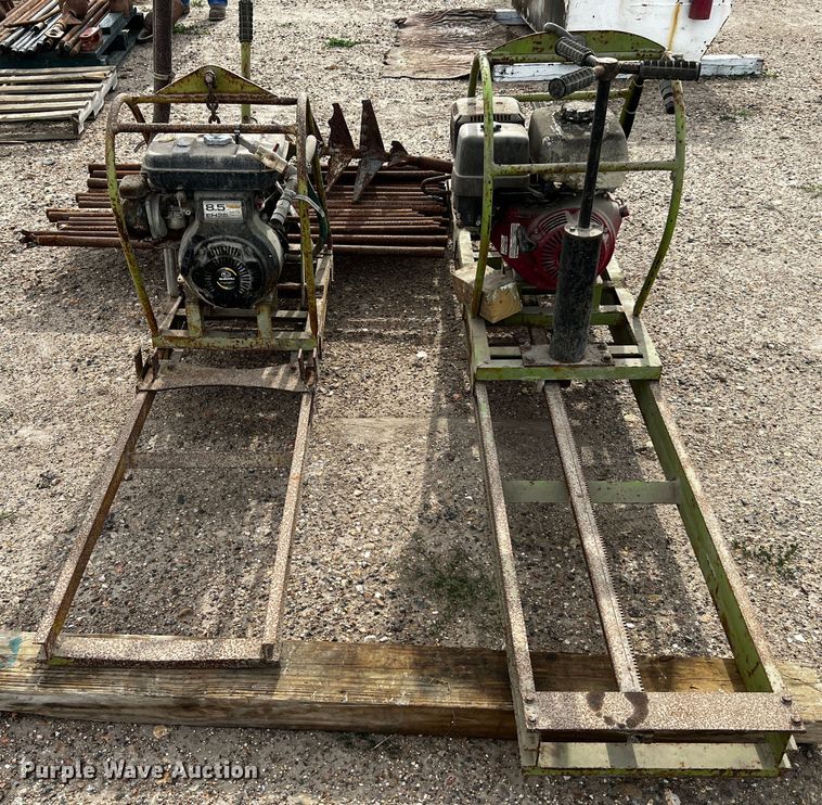 image for item MF9827 (2) Prairie Dog boring machines