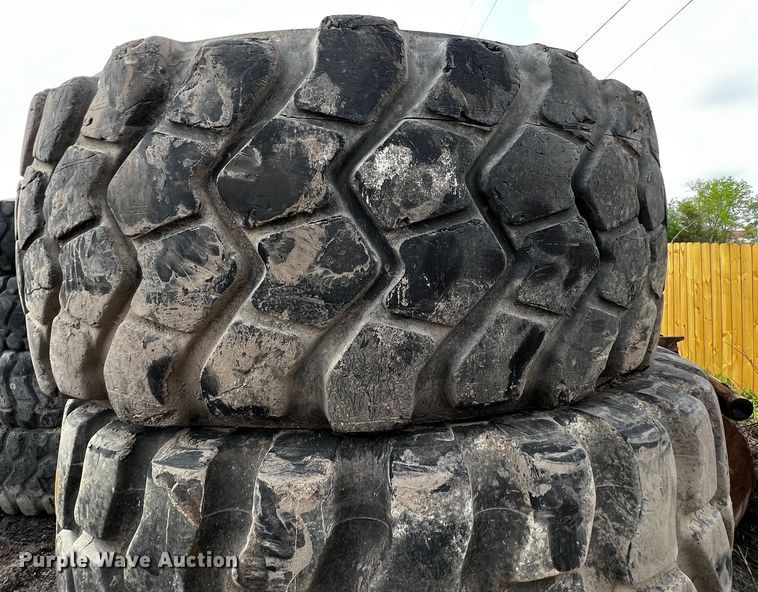 image for item MF9834 (4) 23.5R25 tires