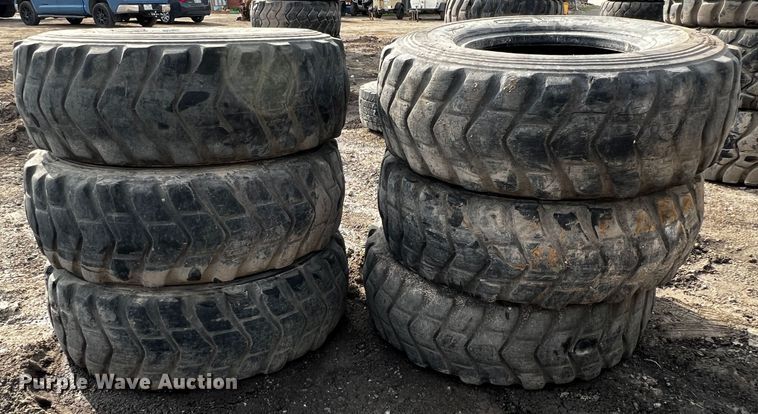 image for item MF9837 (6) 17.5R25 tires