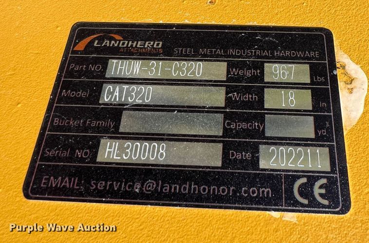 image for item MM9228 2022 Landhero CAT320  excavator thumb