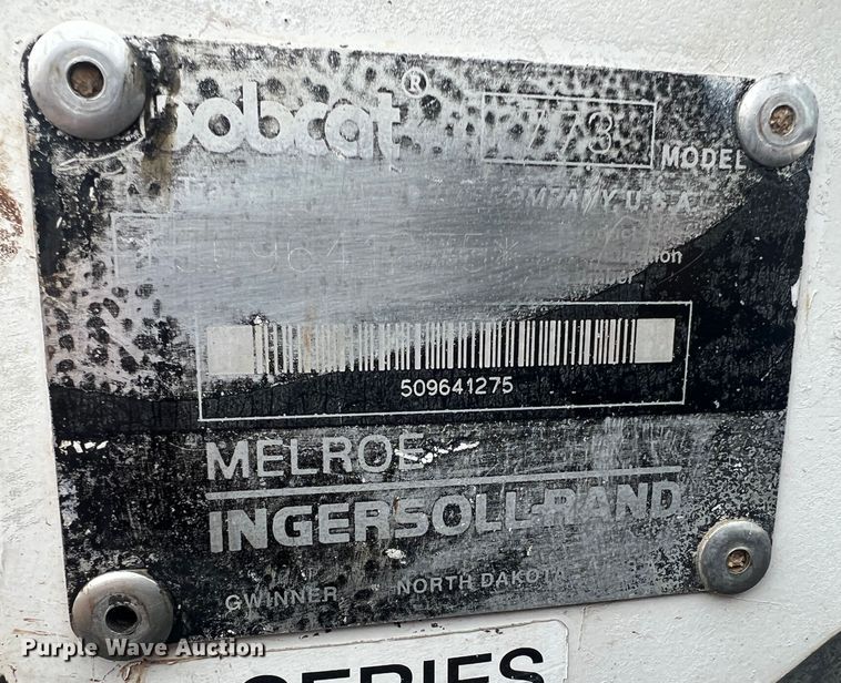 image for item MM9238 1996 Bobcat 773  skid steer loader