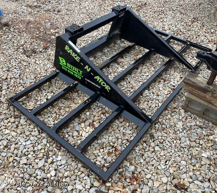 image for item MM9246 B Built  skid steer landscape rake