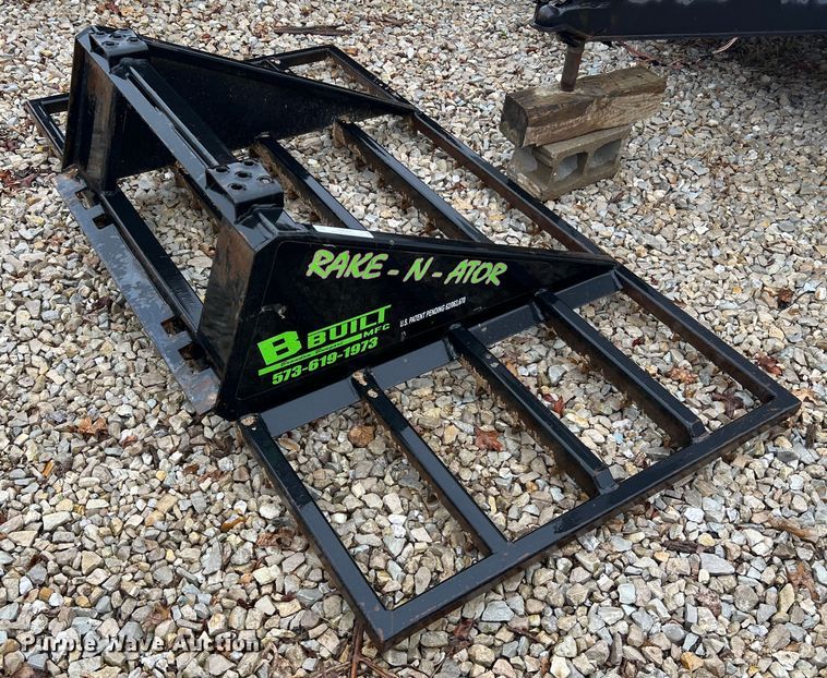 image for item MM9246 B Built  skid steer landscape rake