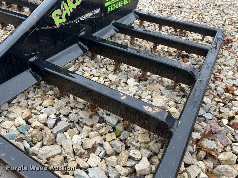 image for item MM9246 B Built  skid steer landscape rake