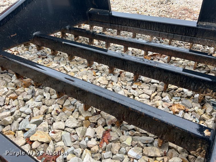 image for item MM9246 B Built  skid steer landscape rake