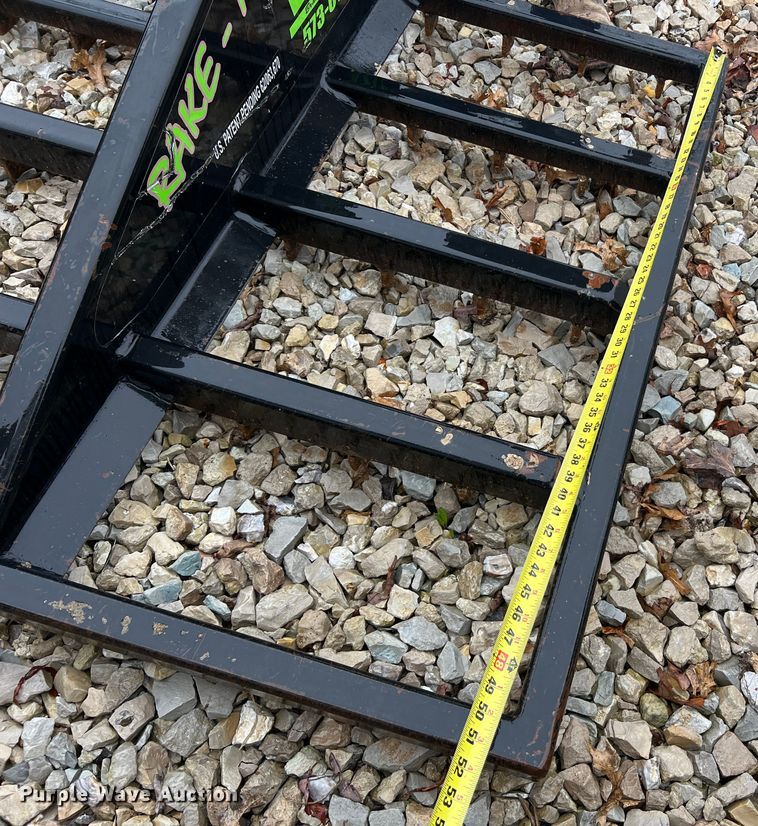 image for item MM9246 B Built  skid steer landscape rake