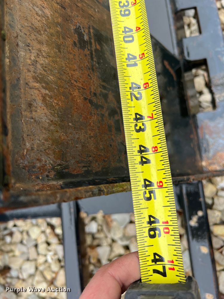 image for item MM9246 B Built  skid steer landscape rake