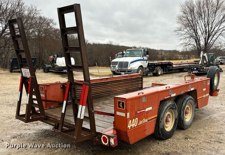 image for item MP9195 1992 Ditch Witch TP14J  equipment trailer