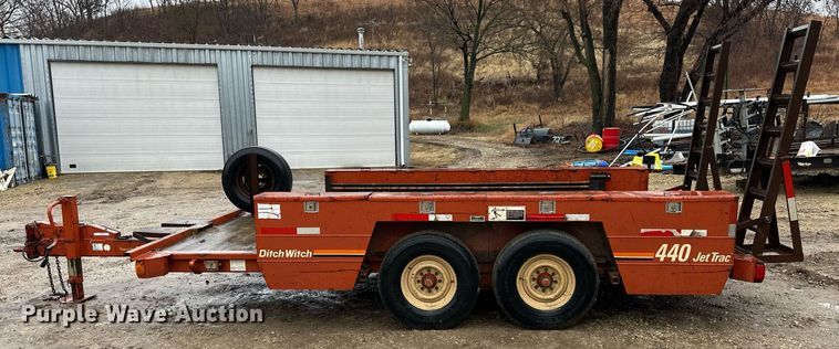 image for item MP9195 1992 Ditch Witch TP14J  equipment trailer
