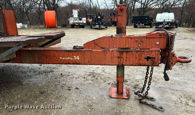 image for item MP9195 1992 Ditch Witch TP14J  equipment trailer