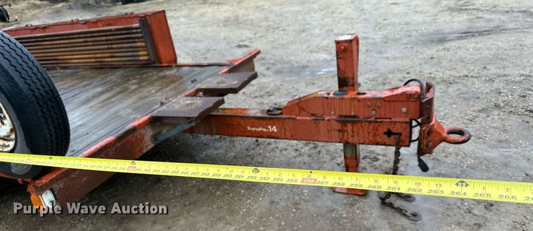 image for item MP9195 1992 Ditch Witch TP14J  equipment trailer