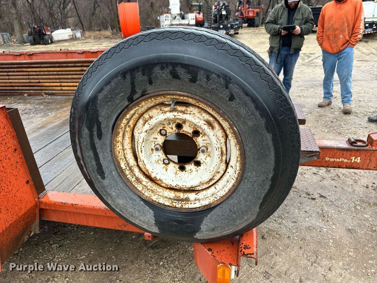 image for item MP9195 1992 Ditch Witch TP14J  equipment trailer