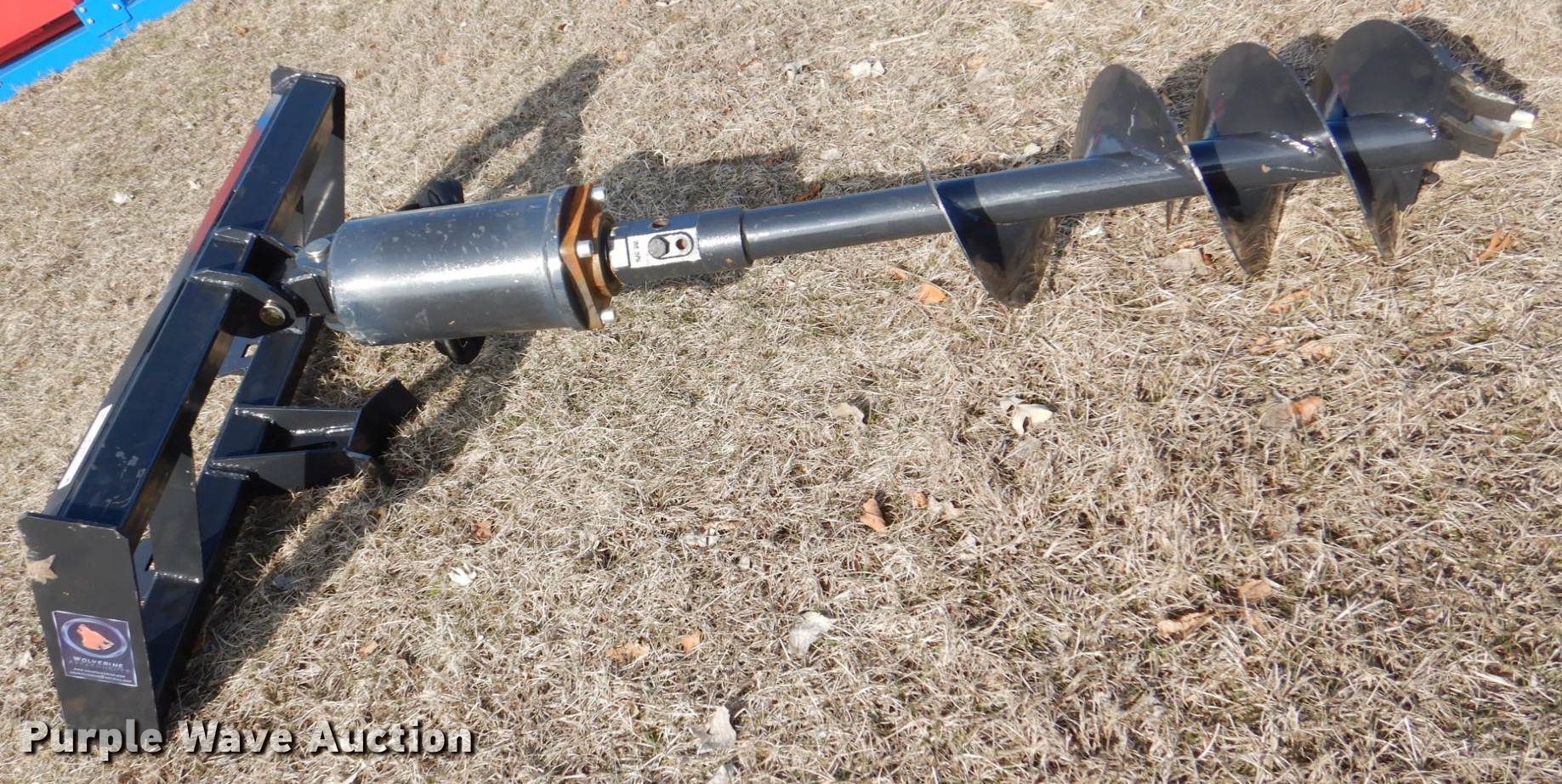 Wolverine skid steer auger in Monticello, IA Item MC9866 for sale