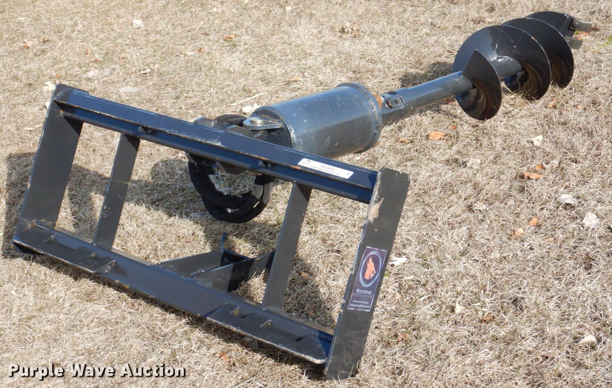 Wolverine skid steer auger in Monticello, IA Item MC9866 for sale