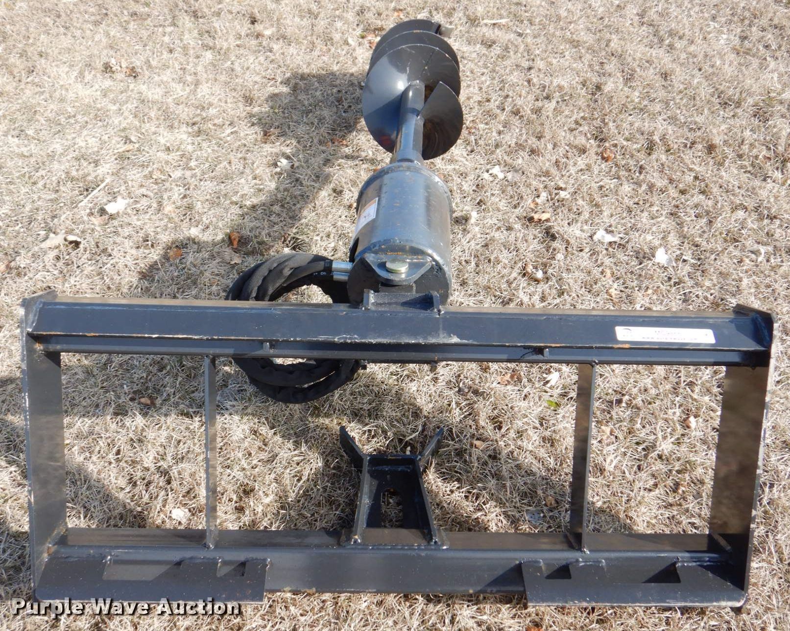 Wolverine skid steer auger in Monticello, IA Item MC9866 sold