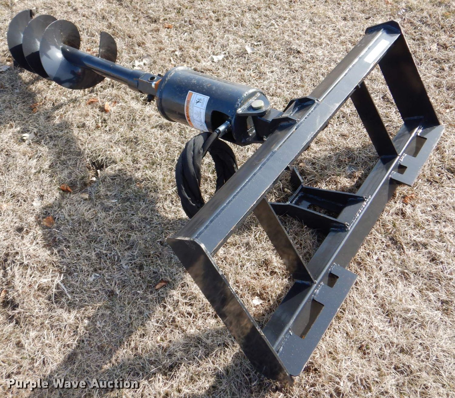 Wolverine skid steer auger in Monticello, IA Item MC9866 sold