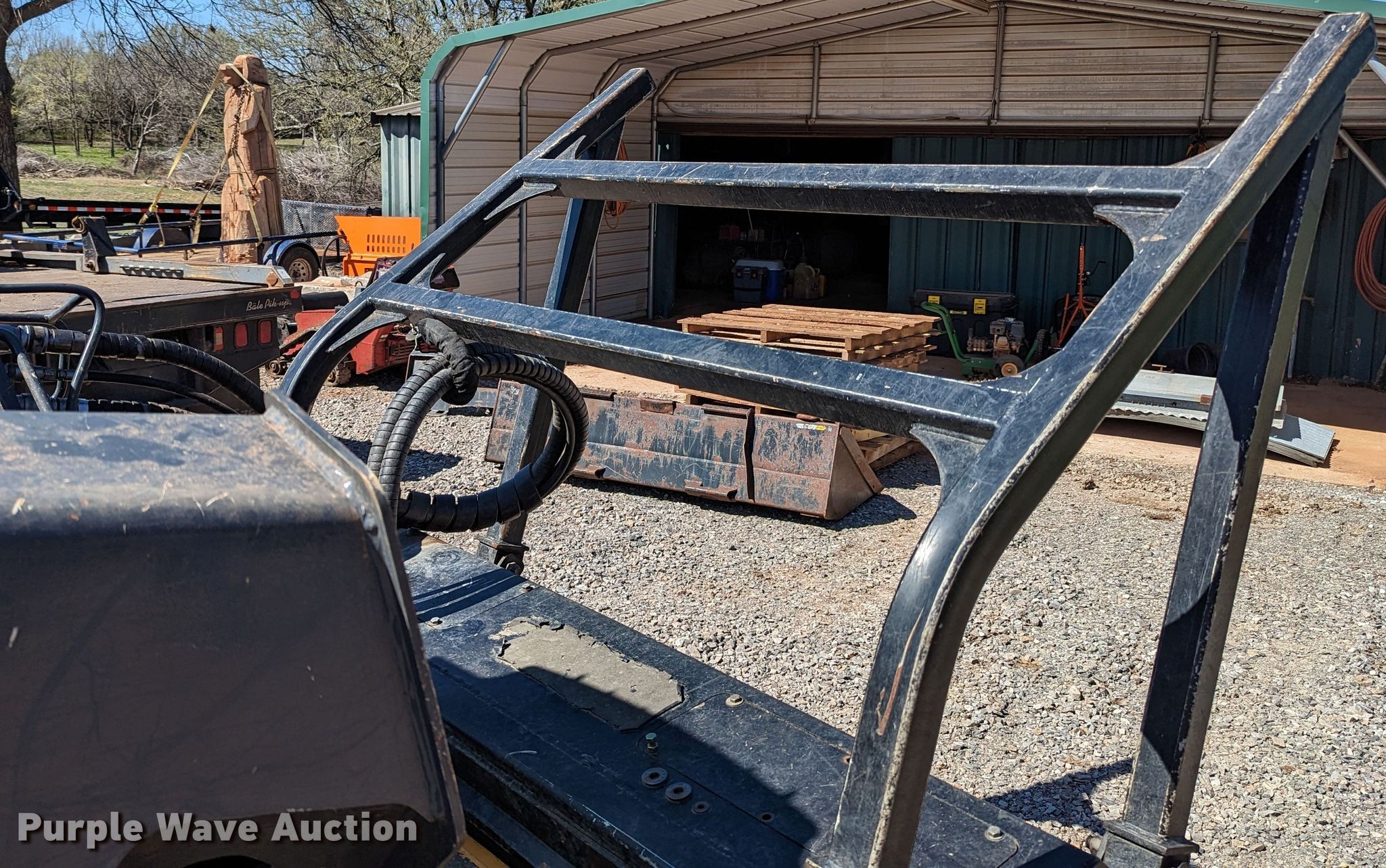 GyroTrac 500HF skid steer mulcher in Norman, OK Item MN9826 sold