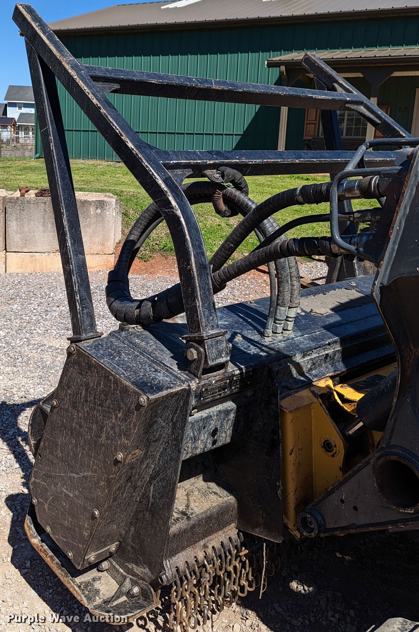 GyroTrac 500HF skid steer mulcher in Norman, OK Item MN9826 sold
