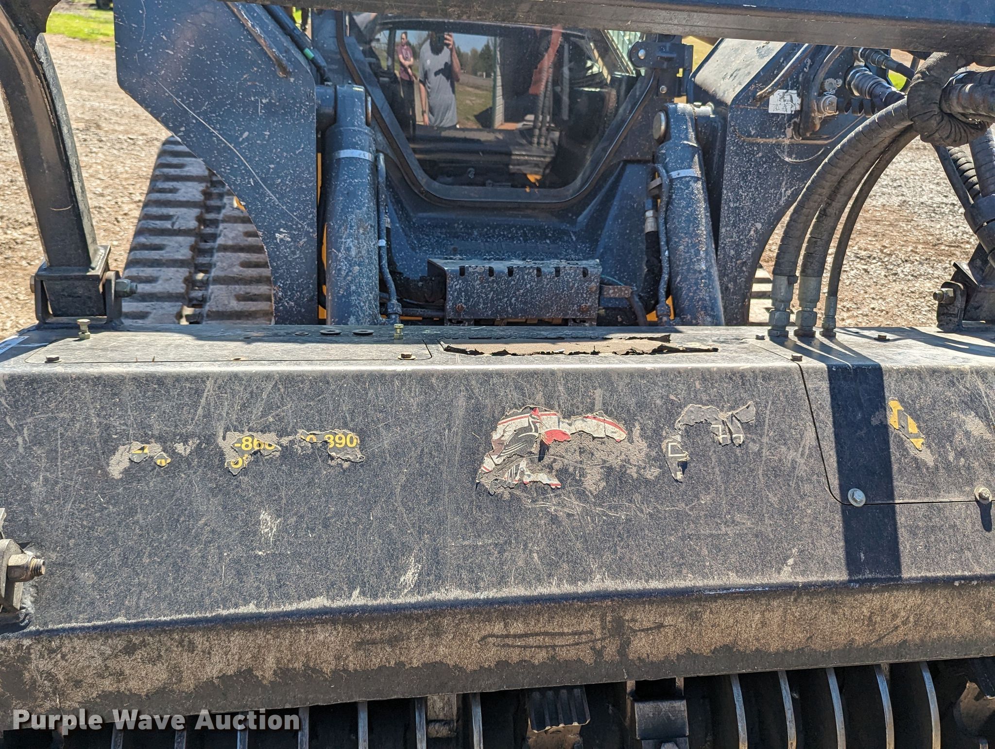 GyroTrac 500HF skid steer mulcher in Norman, OK Item MN9826 sold