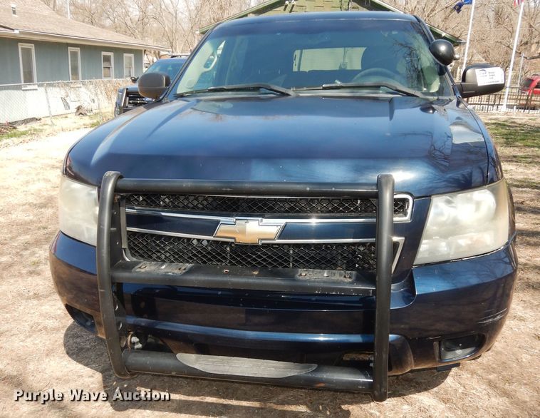 image for item DK7695 2008 Chevrolet Tahoe Police  SUV