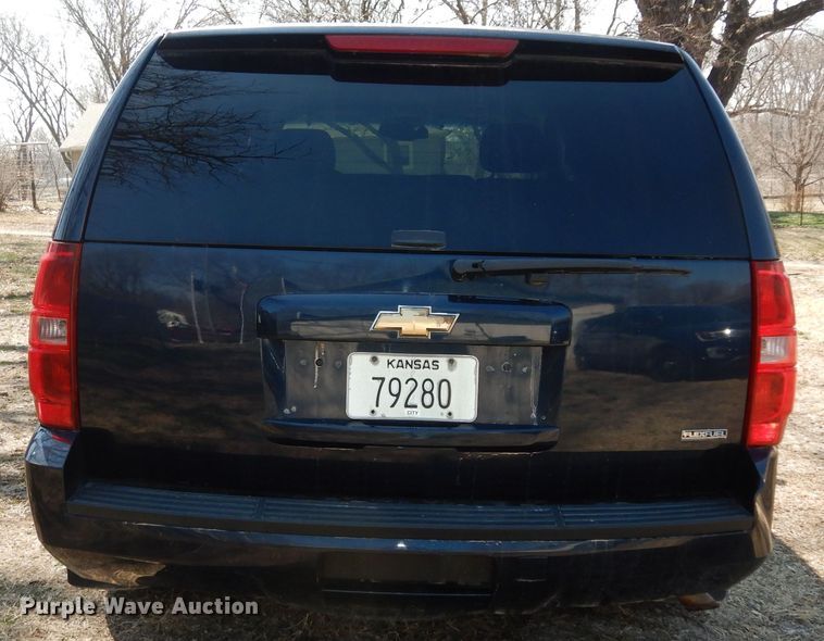 image for item DK7695 2008 Chevrolet Tahoe Police  SUV