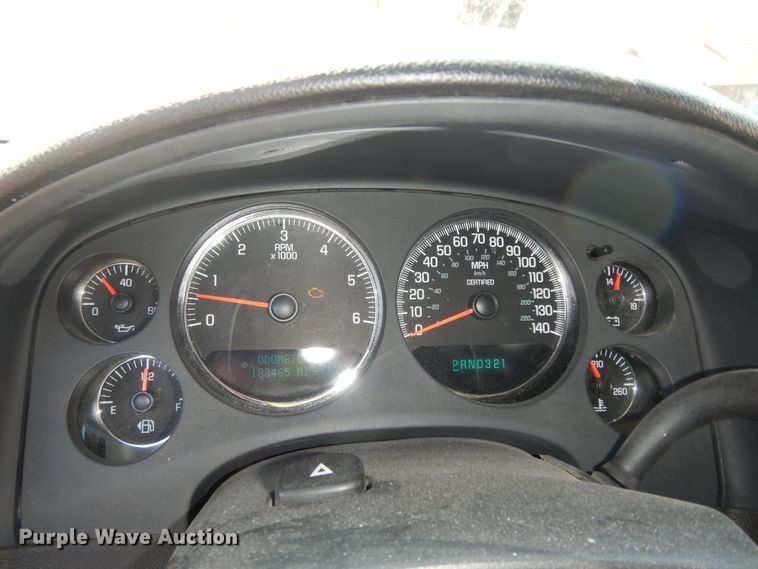 image for item DK7695 2008 Chevrolet Tahoe Police  SUV