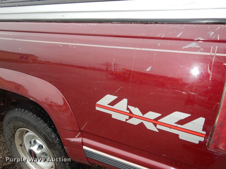 image for item DK7721 1996 GMC Sierra 2500  Club Cab pickup truck