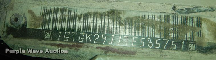 image for item DK7721 1996 GMC Sierra 2500  Club Cab pickup truck