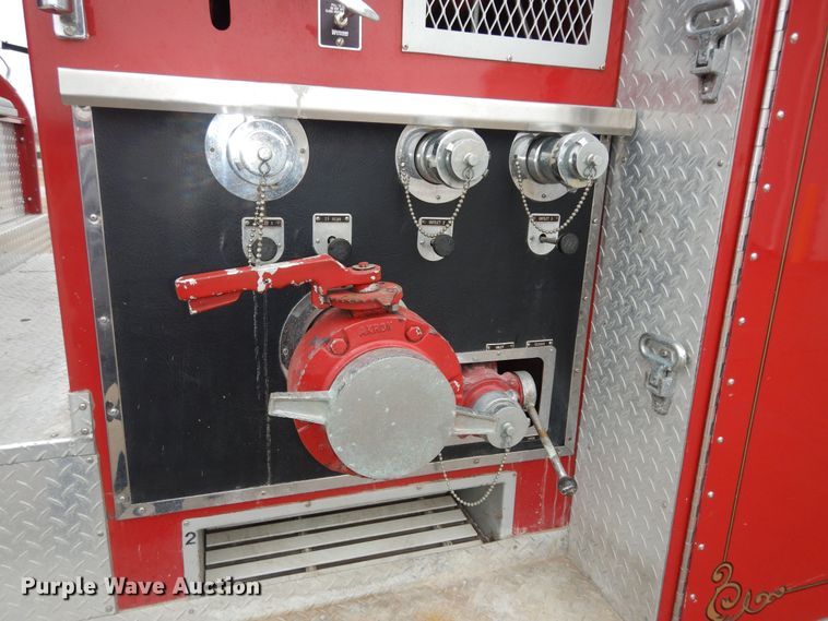 image for item DK7723 1987 Ford F700  pumper fire truck
