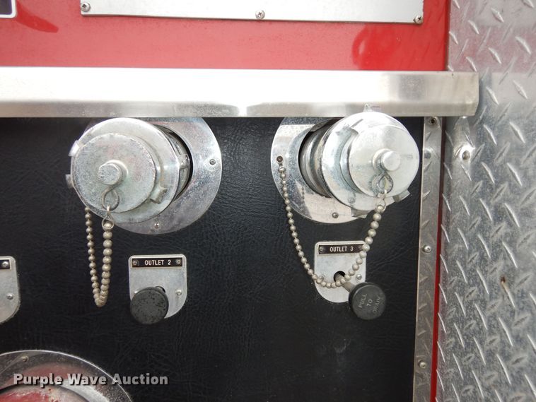 image for item DK7723 1987 Ford F700  pumper fire truck