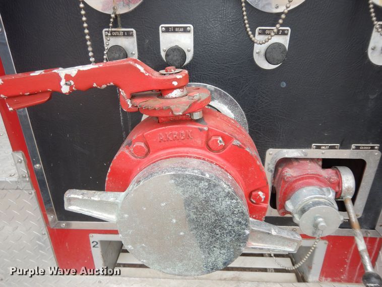 image for item DK7723 1987 Ford F700  pumper fire truck