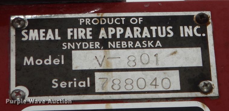 image for item DK7723 1987 Ford F700  pumper fire truck