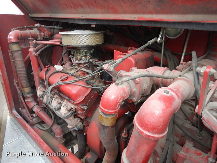 image for item DK7723 1987 Ford F700  pumper fire truck