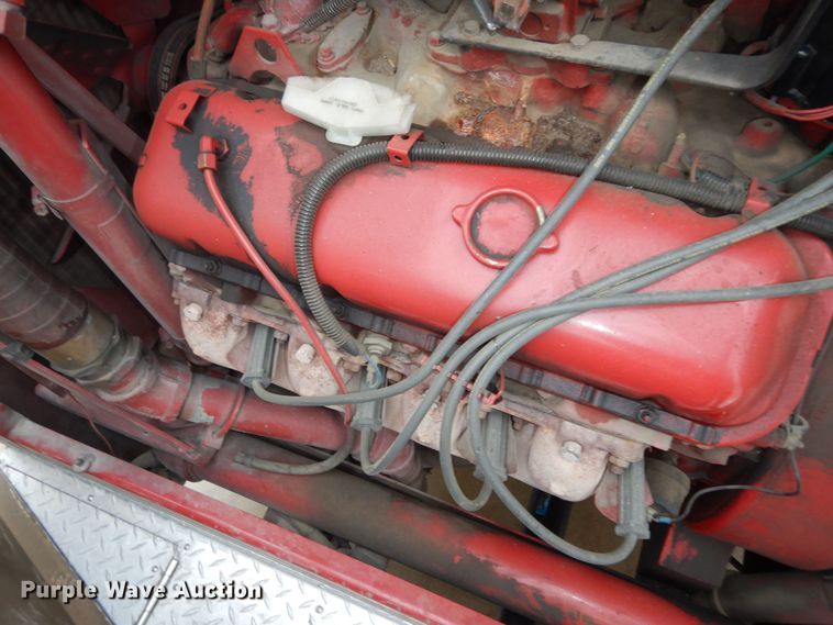 image for item DK7723 1987 Ford F700  pumper fire truck