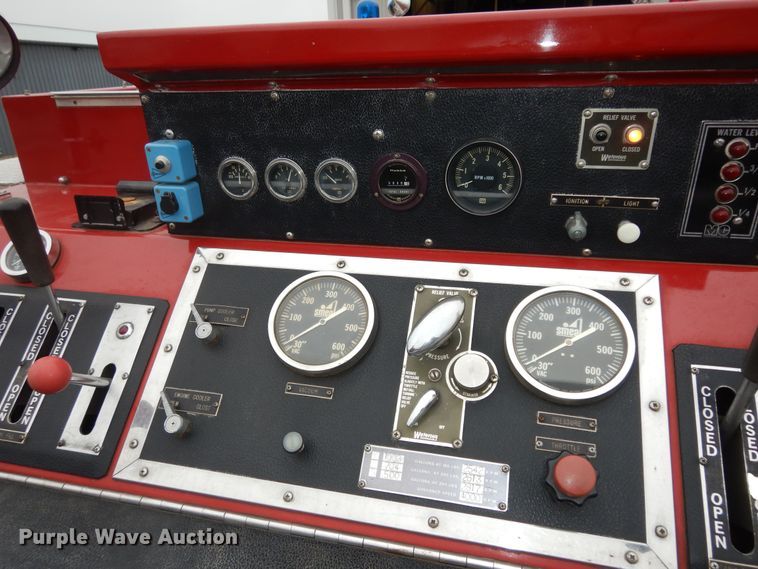 image for item DK7723 1987 Ford F700  pumper fire truck