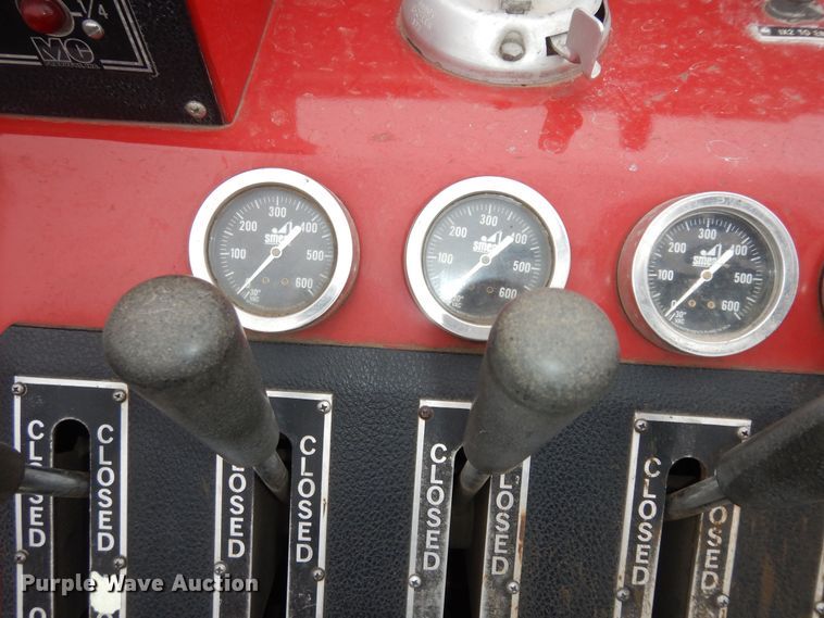 image for item DK7723 1987 Ford F700  pumper fire truck