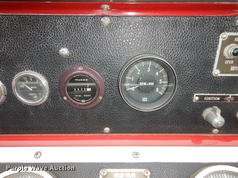 image for item DK7723 1987 Ford F700  pumper fire truck