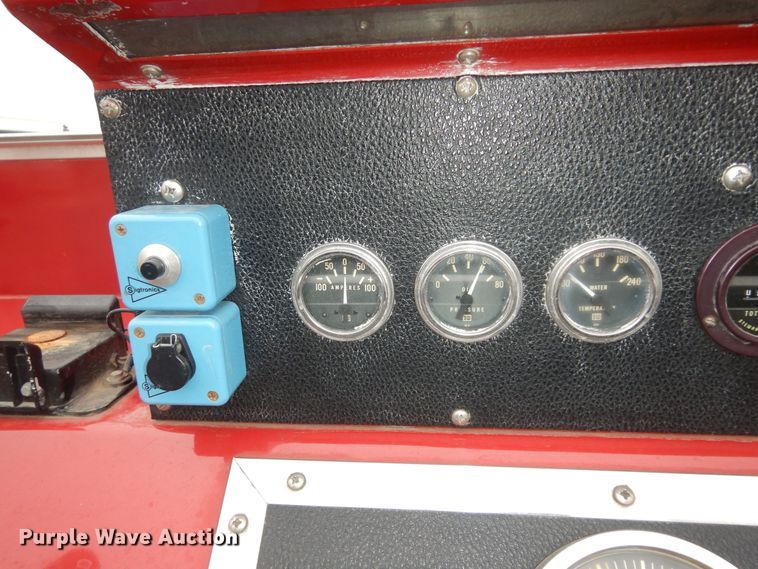 image for item DK7723 1987 Ford F700  pumper fire truck