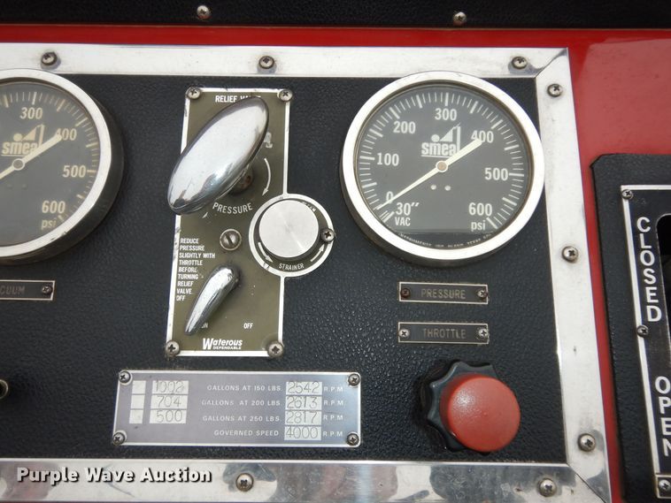 image for item DK7723 1987 Ford F700  pumper fire truck