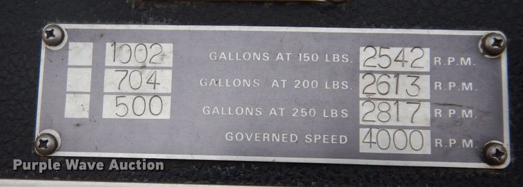 image for item DK7723 1987 Ford F700  pumper fire truck