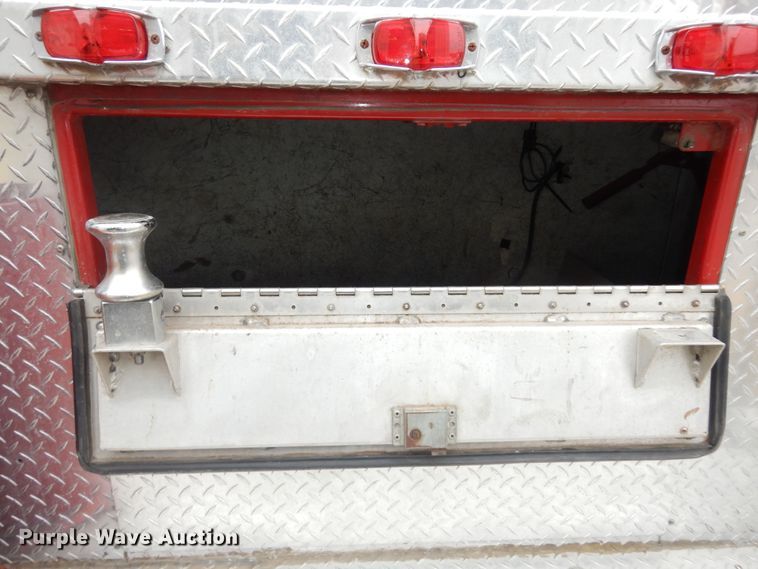 image for item DK7723 1987 Ford F700  pumper fire truck