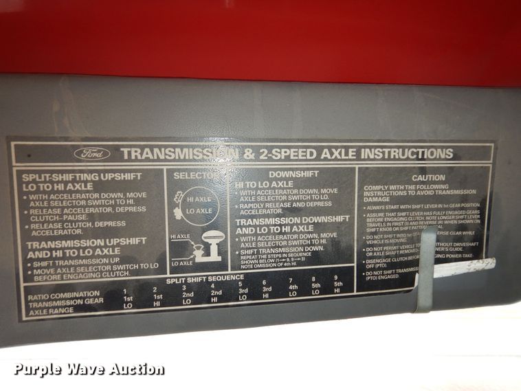 image for item DK7723 1987 Ford F700  pumper fire truck