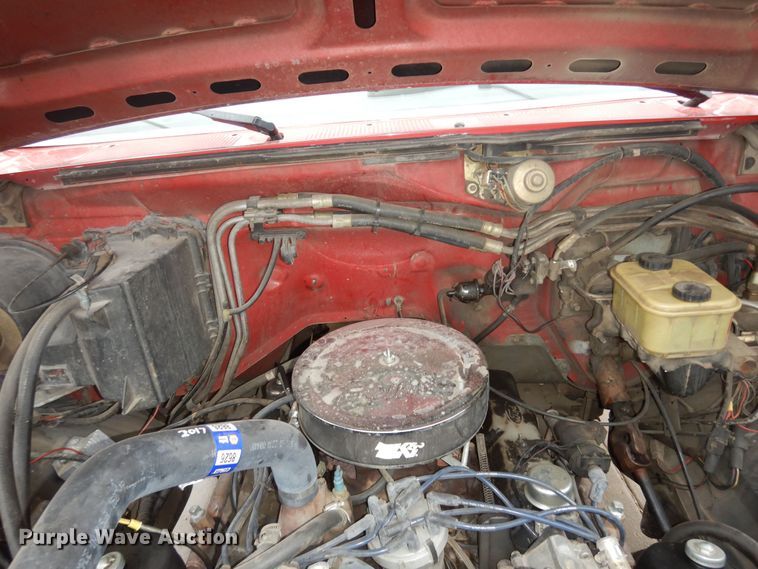 image for item DK7723 1987 Ford F700  pumper fire truck