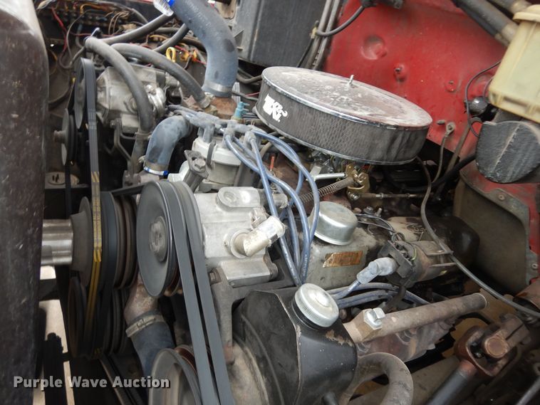 image for item DK7723 1987 Ford F700  pumper fire truck