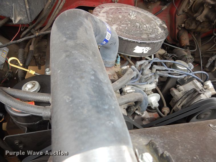 image for item DK7723 1987 Ford F700  pumper fire truck