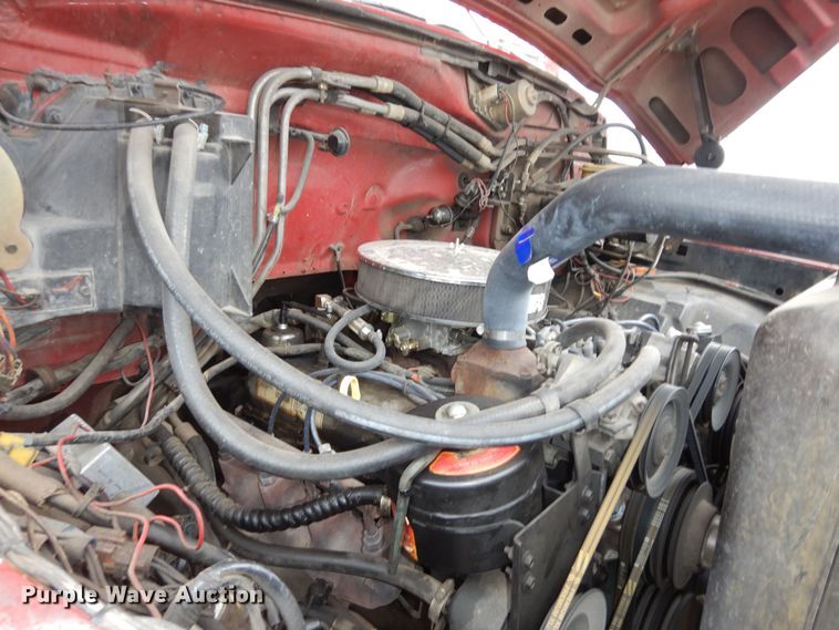 image for item DK7723 1987 Ford F700  pumper fire truck