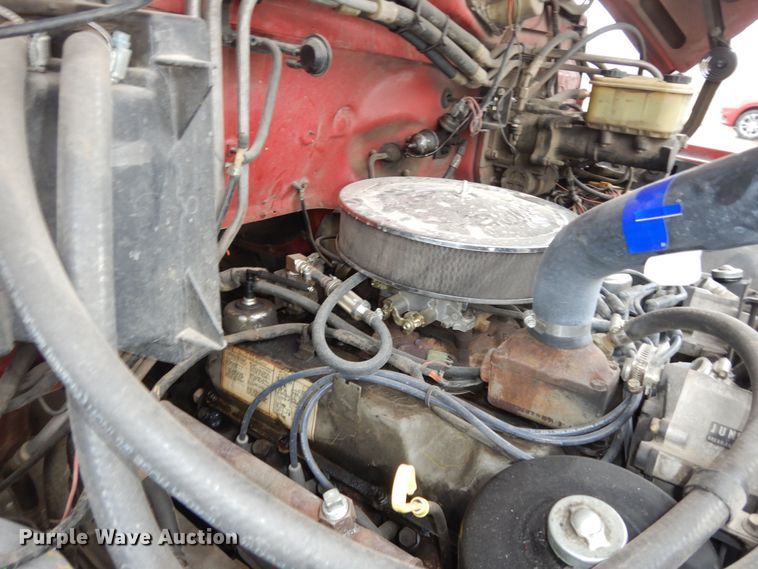 image for item DK7723 1987 Ford F700  pumper fire truck