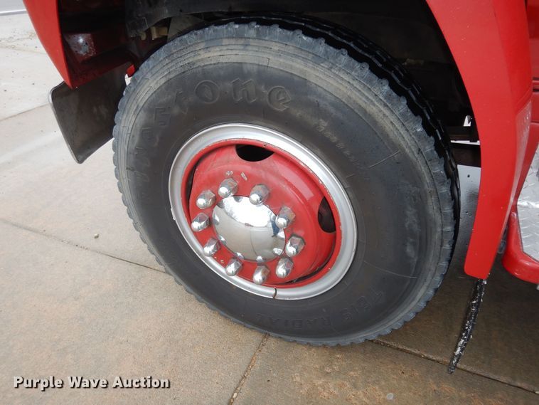 image for item DK7723 1987 Ford F700  pumper fire truck