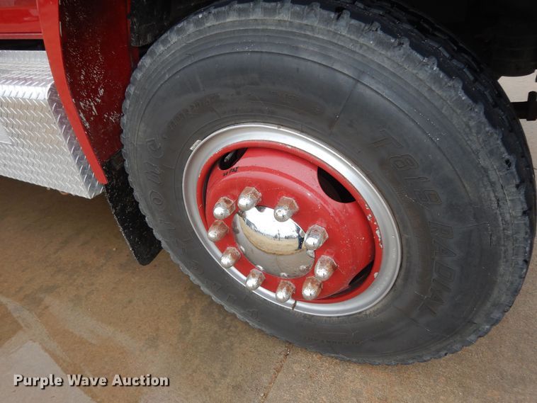 image for item DK7723 1987 Ford F700  pumper fire truck